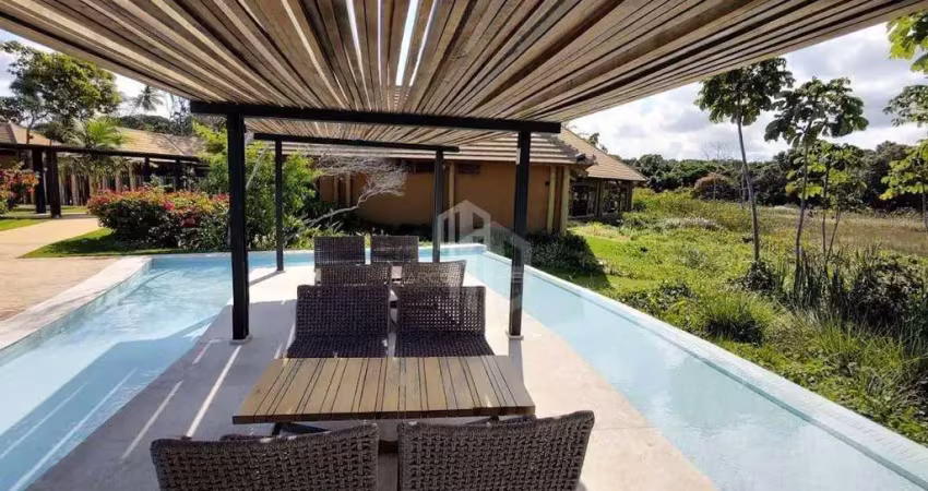 Terreno à venda no condomínio praia bella em praia do forte – 596m²