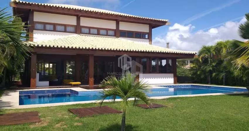 Casa de Luxo à Venda no Condomínio Acácias – Praia do Forte | 4 Suítes | Porteira Fechada | Piscina e Área Gourmet!