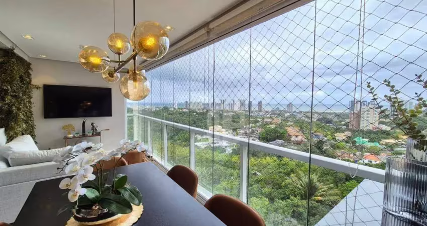 Apartamento à venda no platno greenville com vista mar e 3 quartos decorado
