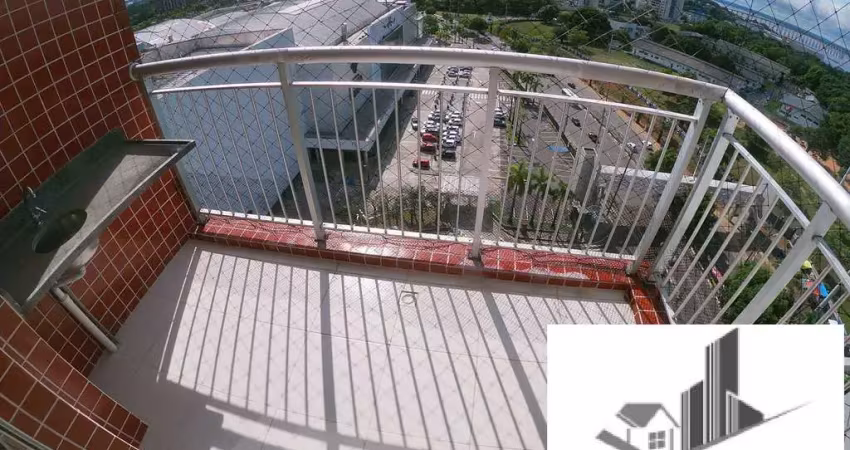 River side  com 3 dormitórios para alugar, 88 m²- ponta negra - manaus/am