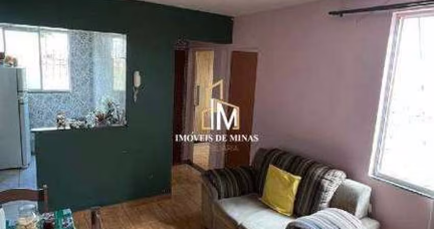 Apartamento térreo á venda com 02 quartos, sendo financiável em Igarapé MG!