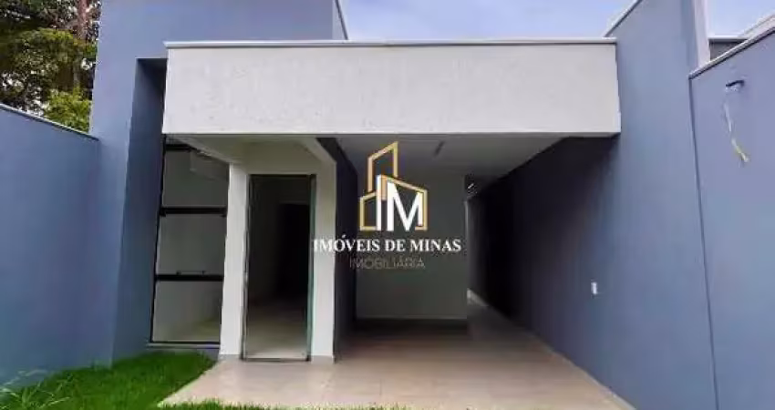 Casa á venda com 03 quartos sendo 01 suíte, terreno de 180m² em Igarapé MG!