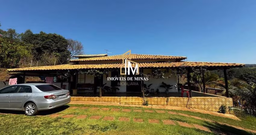 Sítio à venda com 3 quartos, sendo 1 suíte, terreno de 2.000m² em Rio Manso MG!