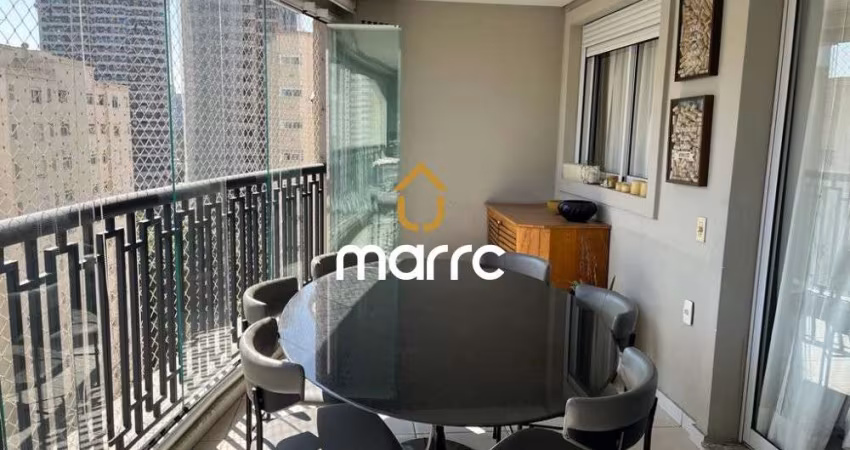 Apartamento Campo Belo 144m 3 suítes e 2 vagas de garag
