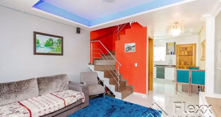 Sobrado com 2 dormitórios à venda, 150 m² por r$ 410.000,00 - tatuquara - curitiba/pr