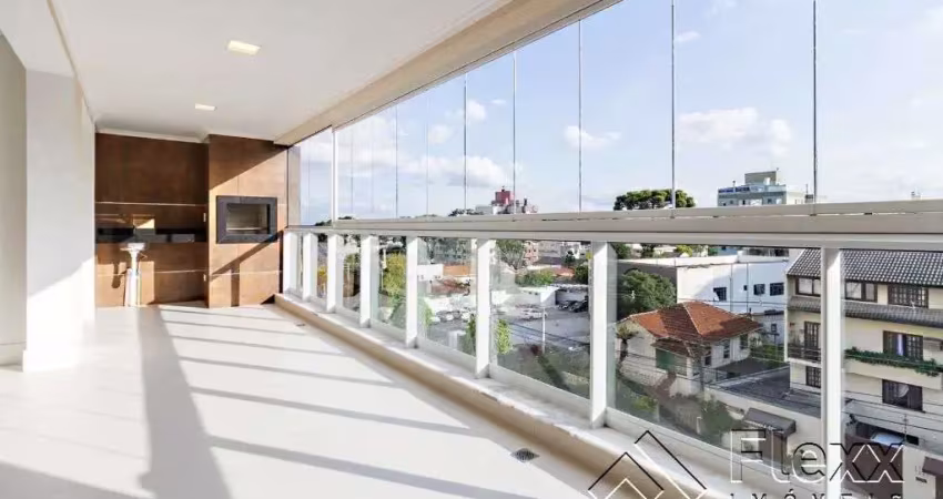 Apartamento com 4 dormitórios à venda, 158 m² por r$ 2.390.000,00 - água verde - curitiba/pr