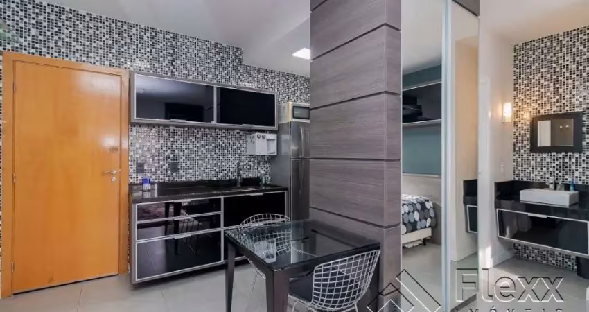 Studio com 1 dormitório à venda, 34 m² por r$ 450.000,00 - centro - curitiba/pr