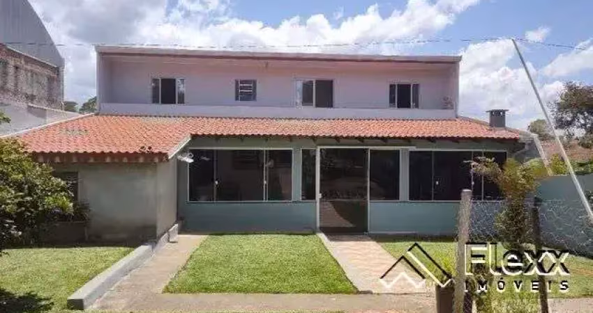 2 casas, com 7 dormitórios à venda, 284 m² por r$ 680.000 - barreirinha - curitiba/pr