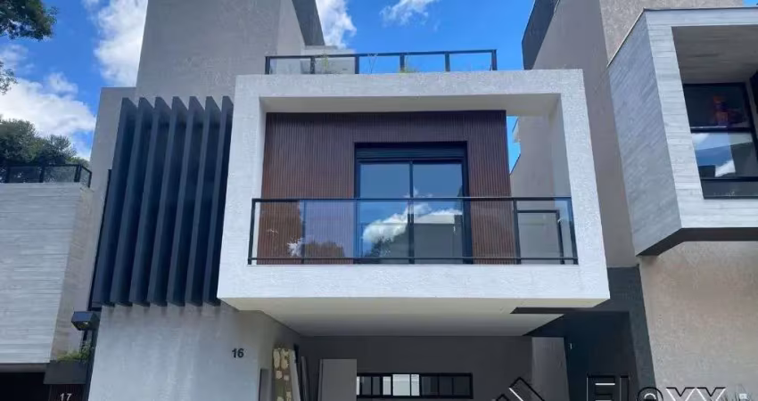 Casa com 3 dormitórios à venda, 250 m² por r$ 1.950.000,00 - cascatinha - curitiba/pr
