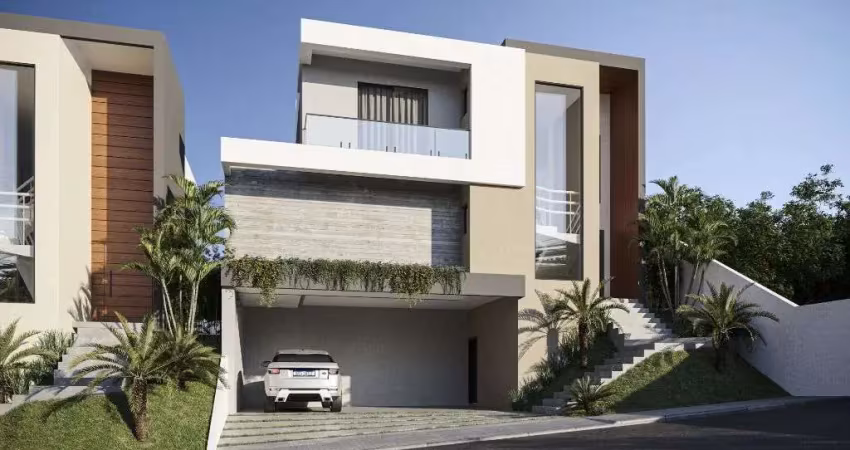 Casa com 4 dormitórios à venda, 310 m² por r$ 3.563.478,26 - cascatinha - curitiba/pr