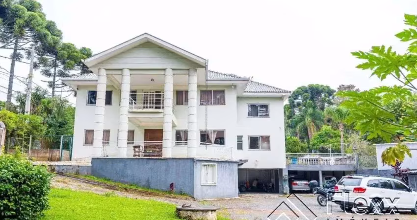 Casa com 4 dormitórios à venda, 500 m² por r$ 3.480.000 - campo comprido - curitiba/pr