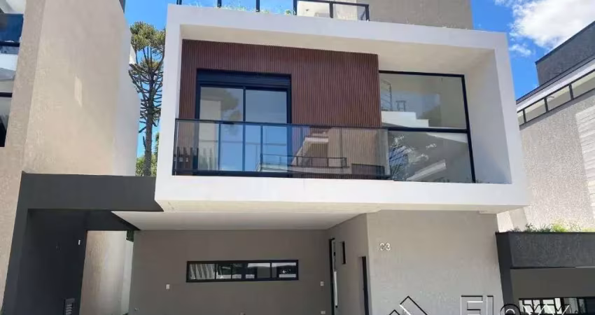 Casa com 3 dormitórios à venda, 249 m² por r$ 2.200.000,00 - cascatinha - curitiba/pr