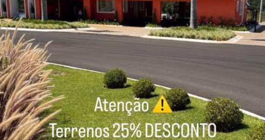Terrenos Condomínio Real Park 25% off