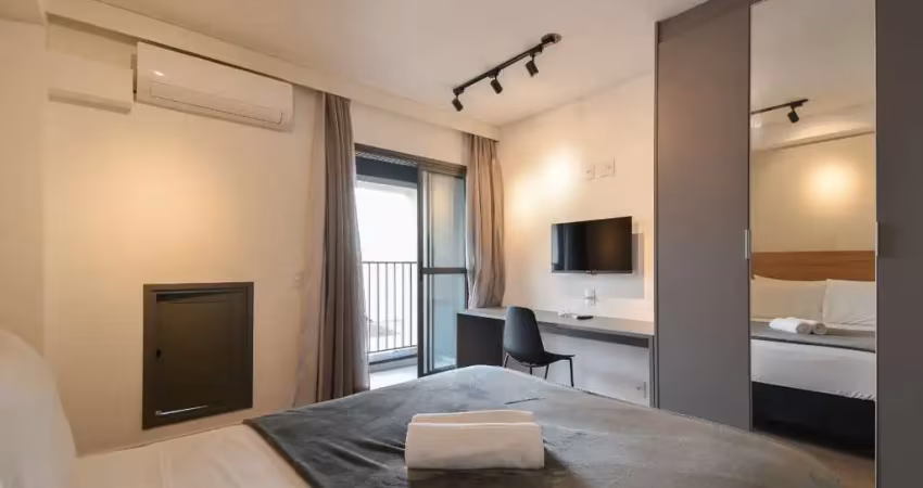 Studio para venda em cerqueira césar com 1 quarto, 26m²