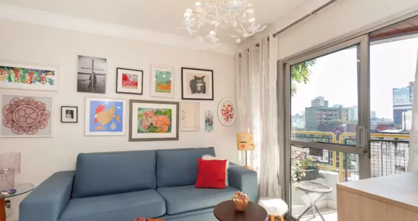 Apartamento tipo para venda em vila clementino com 2 quartos, 65m²