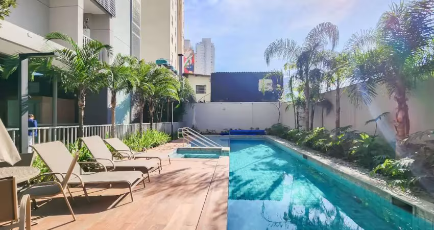Apartamento tipo para venda em pinheiros com 1 quarto, sendo 1 suíte, 27m²