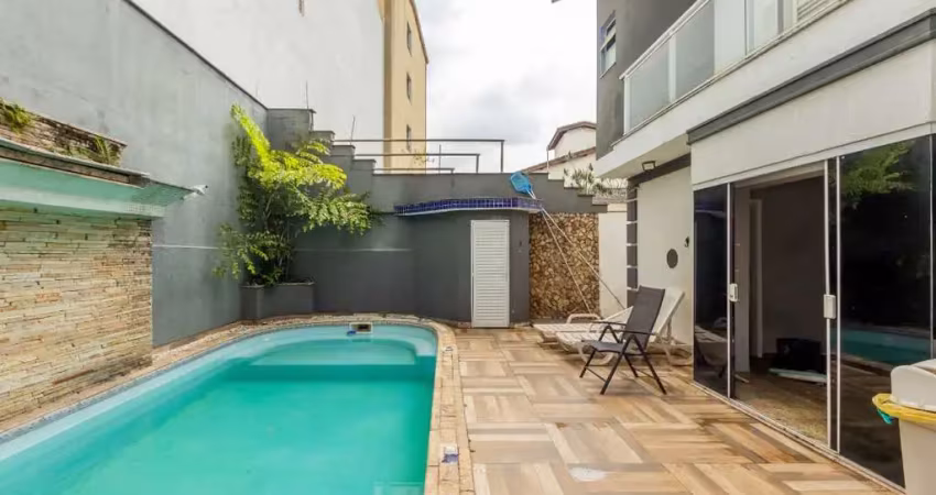 Sobrado para venda em jardim são caetano com 4 quartos, sendo 4 suítes, 393m²