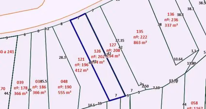 Terreno residencial para venda em vila eldízia, 294m²