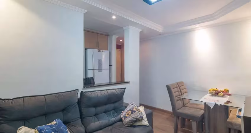 Apartamento tipo para venda em taboão com 2 quartos, sendo 1 suíte, 54m²