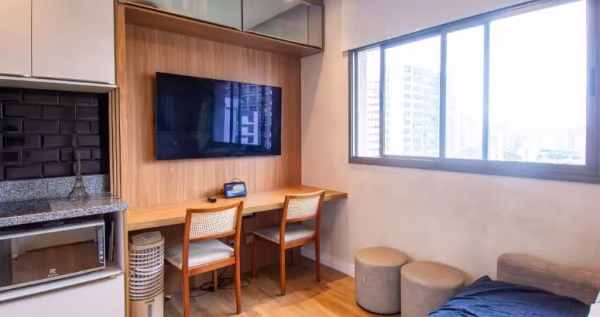 Apartamento tipo para venda em chácara santo antônio (zona sul) com 1 quarto, 27m²