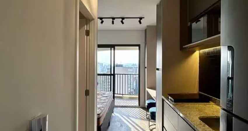 Studio para locação em república com 1 quarto, 24m²