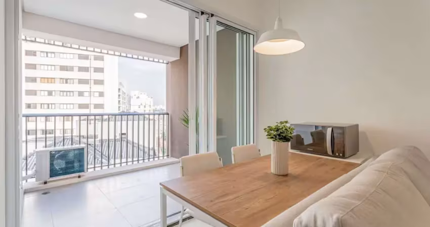 Apartamento tipo para locação em vila madalena com 1 quarto, sendo 1 suíte, 37m²