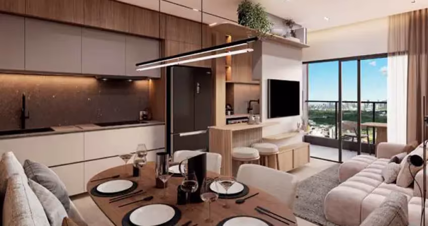 Apartamento tipo para venda em centro com 2 quartos, sendo 2 suítes, 7,327m²