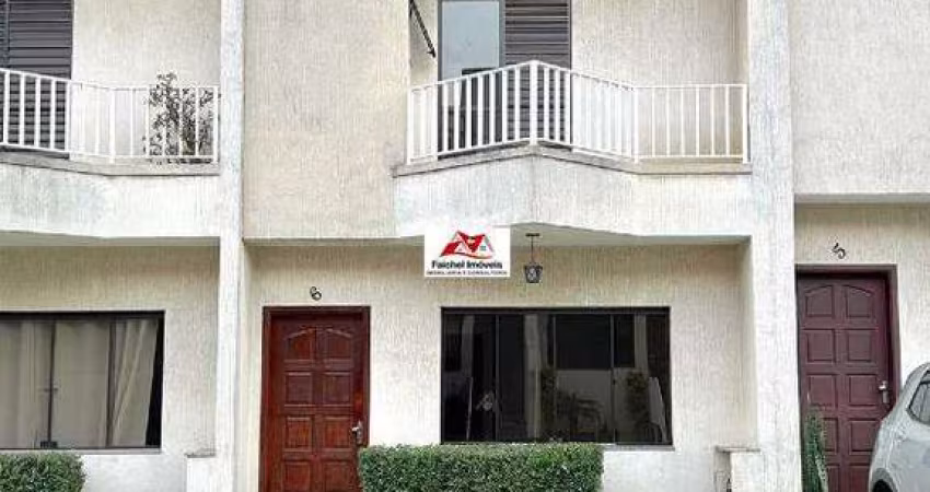 Sobrado em condomínio de 99m² com 2 suítes, sala 2 ambientes, lavabo, cozinha, área de serviço e 2 vagas por 2.550,00/mês - Vila Bela/SP