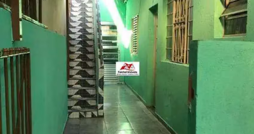 Oportunidade para investidor!!! salão comercial com 3 casas na lateral, todos locados com renda de 3.500,00 mensal, por 840.000,00 - cidade líder/sp