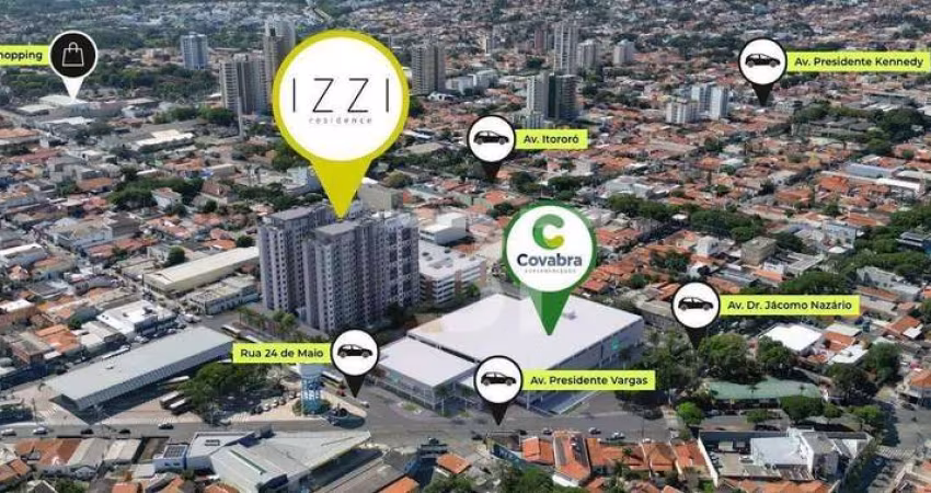 Apartamento com 1 dormitório à venda, 39 m² por R$ 364.000,00 - Centro - Indaiatuba/SP