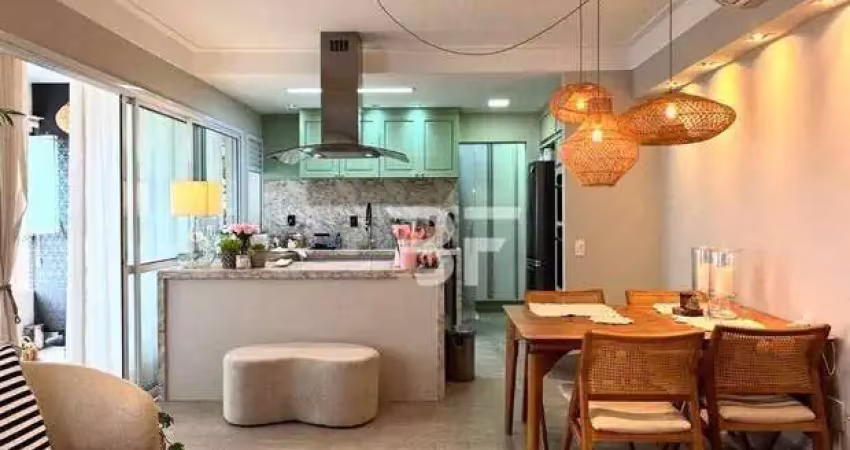 Apartamento com 3 dormitórios à venda, 96 m² por r$ 1.100.000,00 - edifício due - indaiatuba/sp