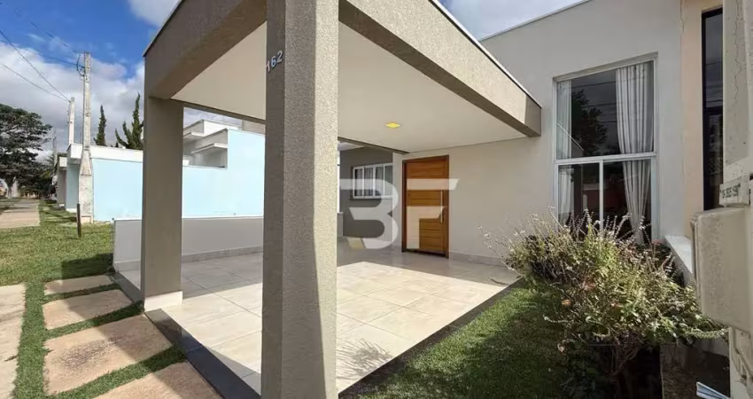 Casa com 3 dormitórios à venda, 105 m² por r$ 870.000 - condomínio montreal residence - indaiatuba/sp