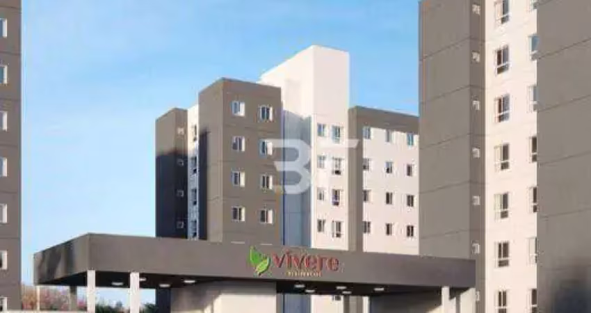 Apartamento com 2 dormitórios à venda, 48 m² por r$ 392.000,00 - edifício vívere residencial - indaiatuba/sp