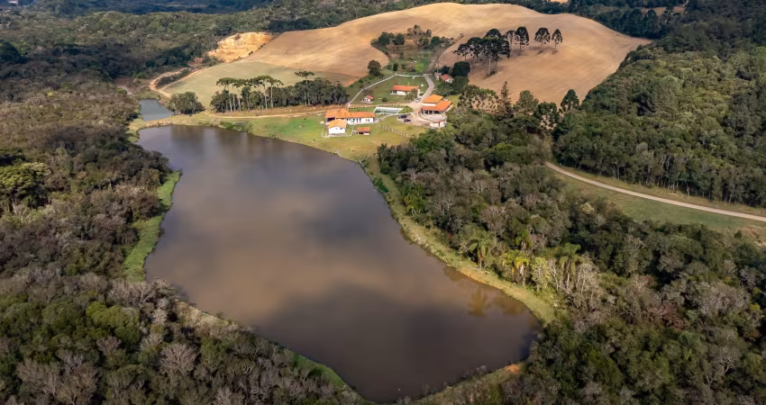 Belíssimo sítio com lago 18.000 m² entre são josé pinhais/pr (colônia marcelino) e fazenda rio grande (metade do preço)