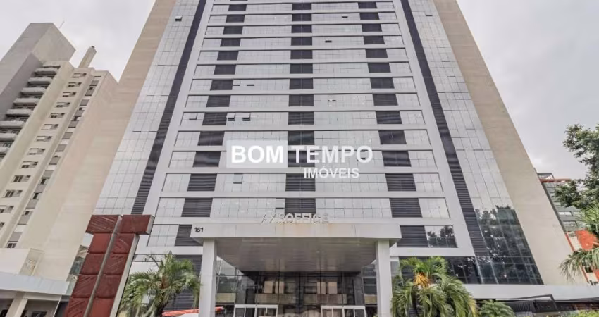 Sala comercial mobiliada 36,03m2 de área util.