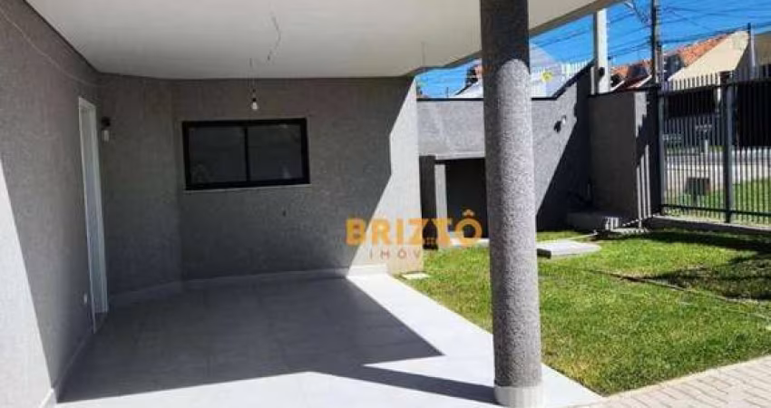 Sobrado com 3 dormitórios à venda, 132 m² por R$ 799.000,00 - São Braz - Curitiba/PR