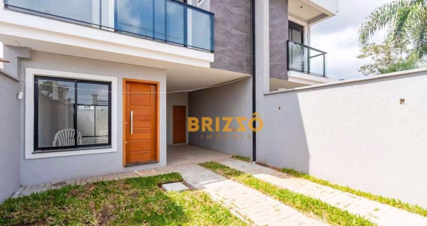 TRIPLEX FRENTE PARA RUA, NOVO, 3 DORMITÓRIOS, SENDO 1 SUÍTE