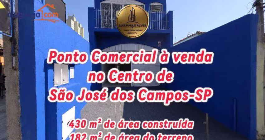 Ponto, 430 m² - venda por r$ 2.000.000,00 ou aluguel por r$ 12.000,00/mês - centro - são josé dos campos/sp