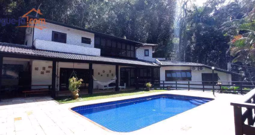 Casa com 5 dormitórios à venda, 470 m² por r$ 3.800.000,00 - pedra verde (domingas dias) - ubatuba/sp