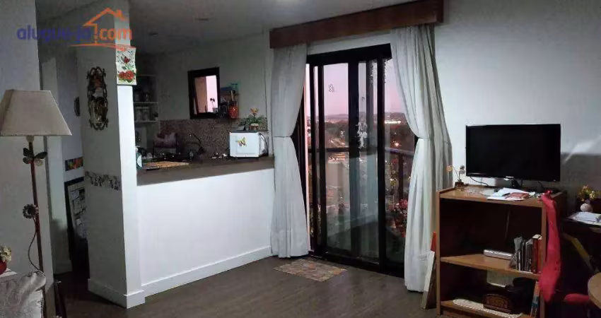 Flat com 1 quarto à venda, 43 m²  - Jardim São Dimas - São José dos Campos/SP