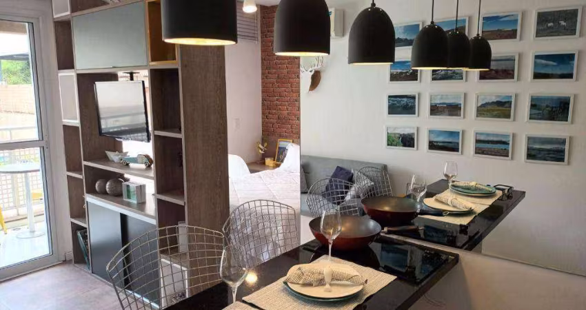 Apartamento com 1 quarto para alugar, 37 m²  - Centro - São José dos Campos/SP