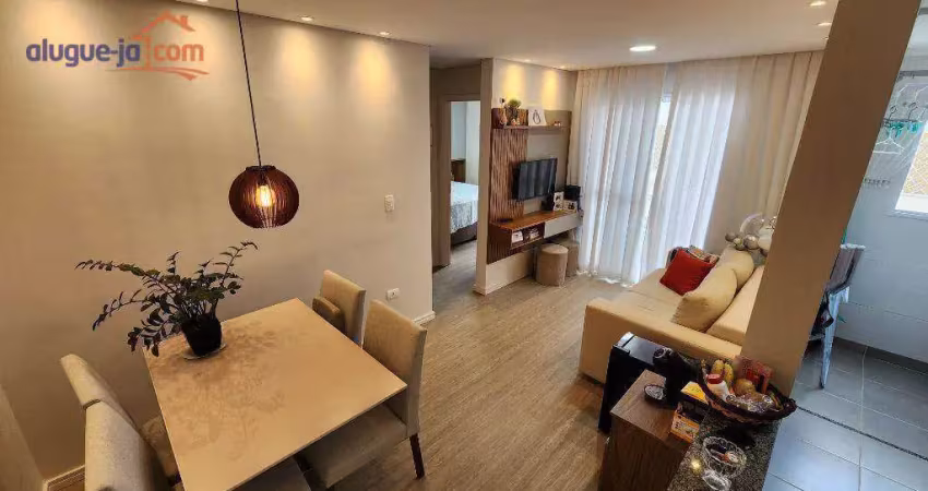 Apartamento com 2 dormitórios, 48 m² - venda por r$ 300.000,00 ou aluguel por r$ 2.172,69/mês - terra brasilis - são josé dos campos/sp