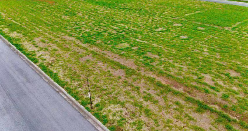 Terreno à venda em condomínio fechado no jardim das flores com 250 metros.