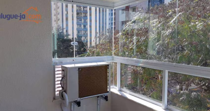 Apartamento com 1 dormitório para alugar, 52 m² por R$ 4.062,00/mês - Jardim Aquarius - São José dos Campos/SP