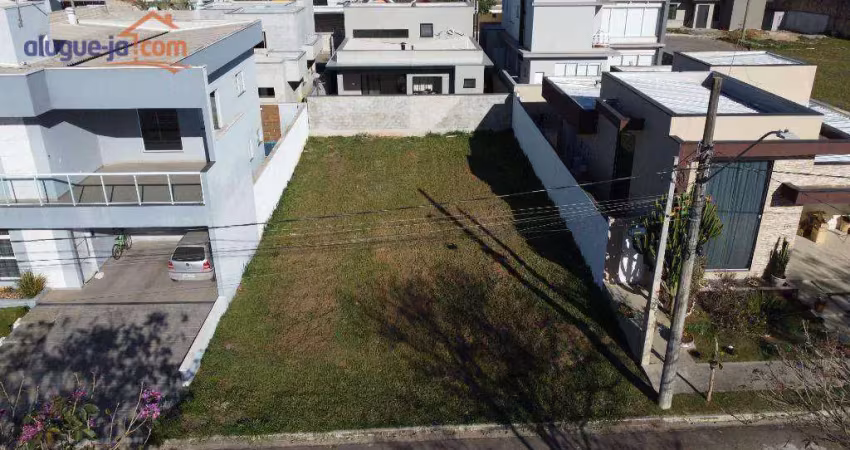 Terreno à venda no condomínio terras do vale, caçapava-sp com 300m²