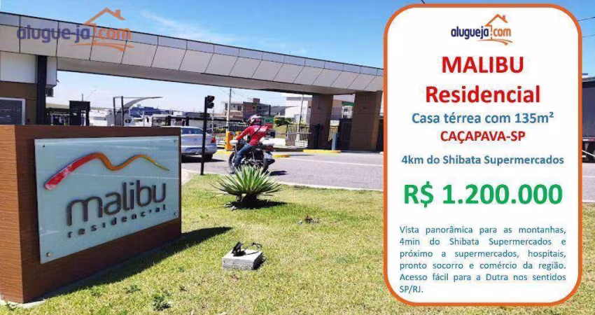 Casa à venda no Residencial Colinas - Caçapava/SP com 135 m²