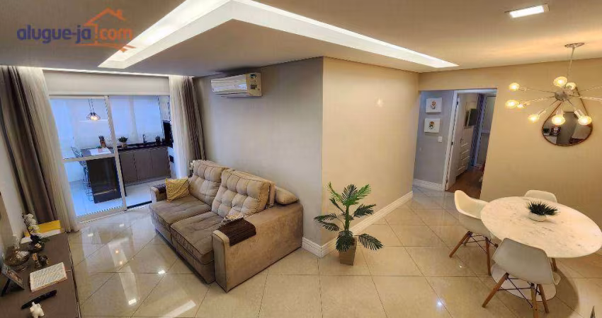 Apartamento com 3 dormitórios, 90 m² - venda por R$ 947.000,00 ou aluguel por R$ 7.370,00/mês - Jardim Aquarius - São José dos Campos/SP
