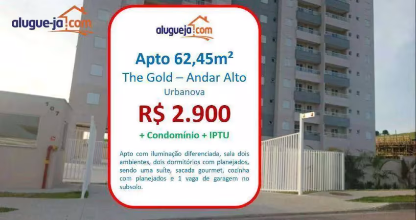 Apartamento com 2 dormitórios, 62 m² - venda por r$ 645.000,00 ou aluguel por r$ 3.540,00/mês - condomínio residencial colinas do paratehy - são josé dos campos/sp