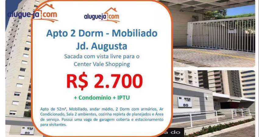 Apartamento com 2 dormitórios para alugar, 52 m² por r$ 3.206,88/mês - jardim oswaldo cruz - são josé dos campos/sp