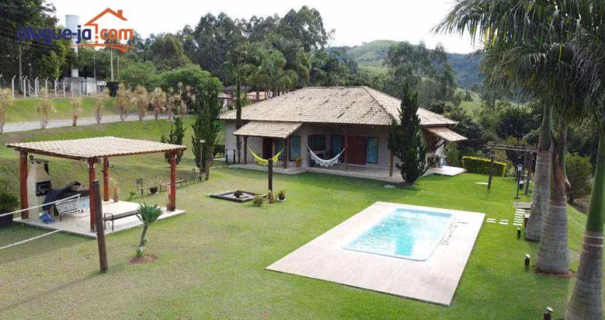 Chácara com 2 dormitórios à venda, 3200 m² por r$ 980.000,00 - morro azul - paraibuna/sp